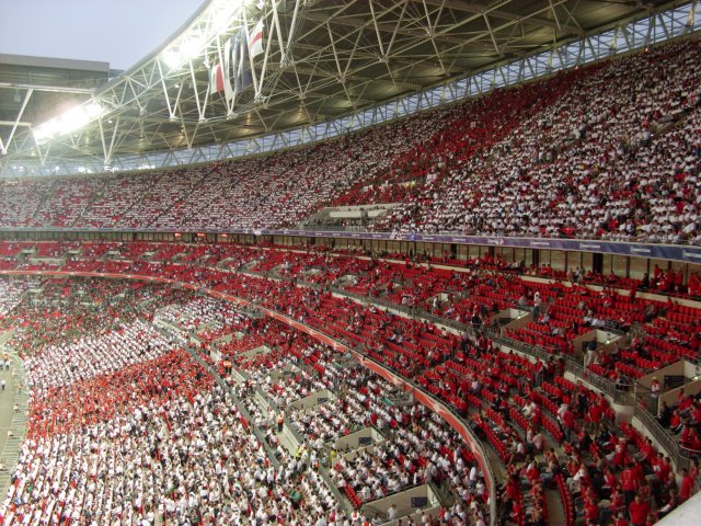 The South Stand During the Match